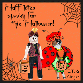 E.T. and Ginger's Card