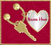 Girls Keychain