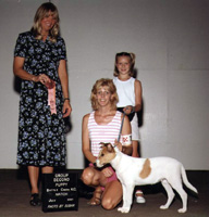 Puppy's first show
