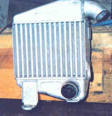 The I/C after it was cut