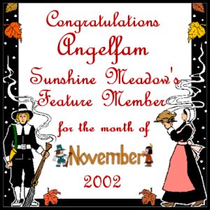 Feature member for the month of November
