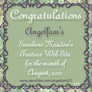 Feature web site for the month of August