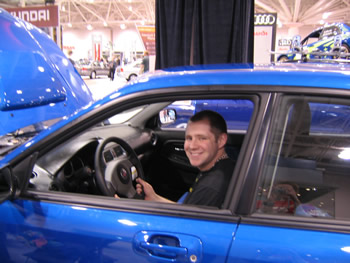 Dave in the STi