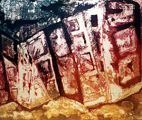 CIUDAD8 sugar etching/aguafuerte al az�car