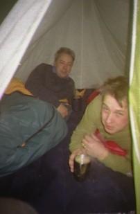 and you thought the Kray brothers were scary! The dynamic (?) duo surface the morning after...