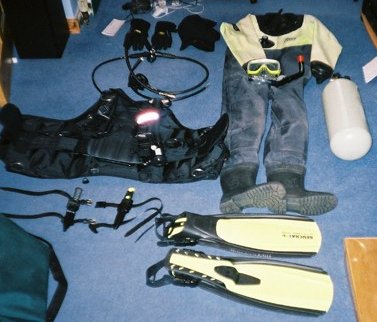 Cold Water SCUBA Diving Equipment