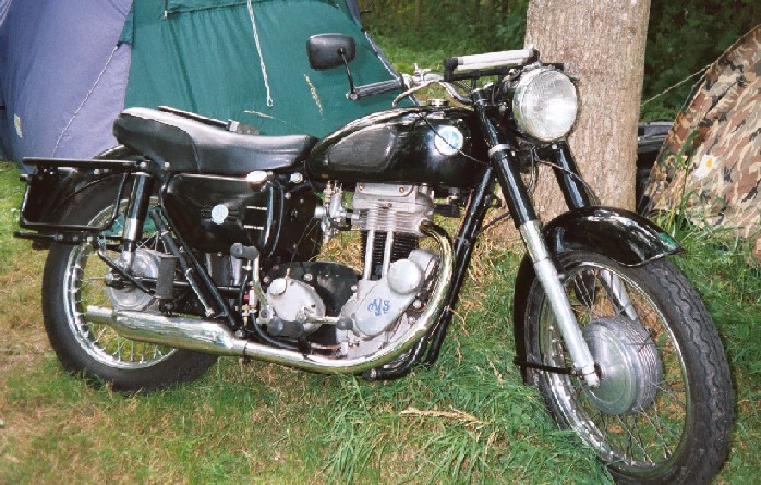 Lovely old AJS Thumper