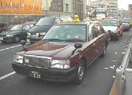 Japanese taxi
