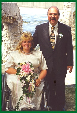 The happy newlyweds...