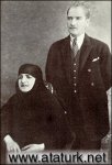 Mustafa Kemal Pa�a Latife Han�m'la evlendilkeri g�nlerde


