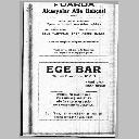 Akasyalar,Ege Bar