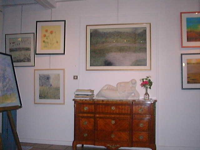 Peinture sur soie par Marie Dupr�