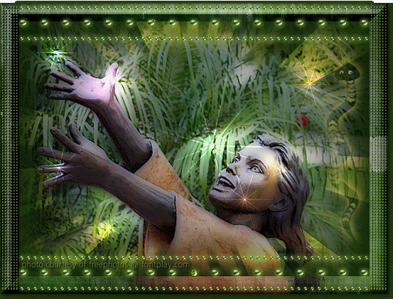 girl with outstretched arms statue image