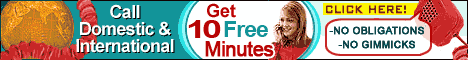 10 free minutes calling usa or international