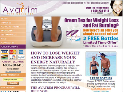 Avatrim lose weight weight green tea Green Tea Weight Loss  Lose Weight Naturally Hoodia Suppress Appetite Safely! Avatrim Lose Body Fat