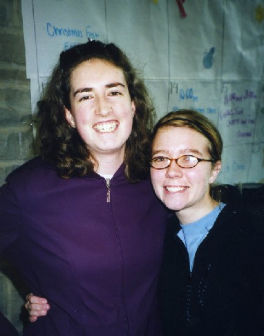 Me and my lunch buddy Jess
