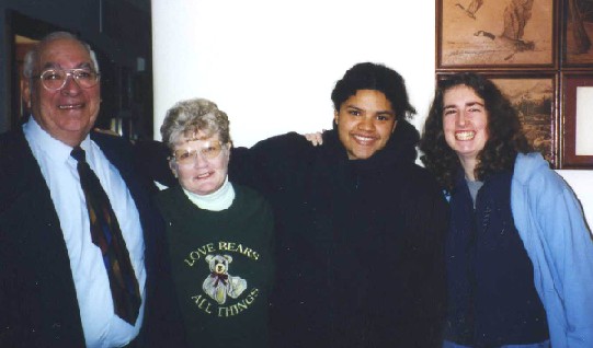 grandparents, Stacy, and me