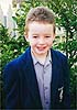 Mathew's first day of school.  2001