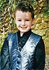 Mathew in the suit I made him for Christine's wedding