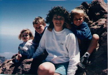 Left to right: Tamima, Tobias, Belinda and Tristan