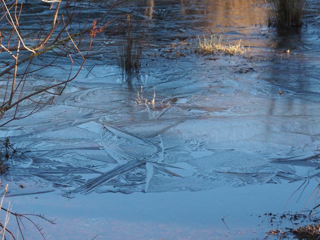 Ice crystals