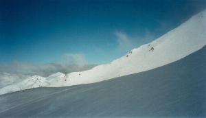 ridge to the south face