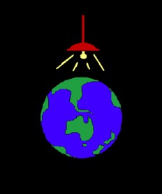 lamp on earth