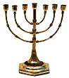 A menor� (candelabro de sete pontas) de ouro era um dos principais objetos de culto no Templo do Rei Salom�o, em Jerusal�m.