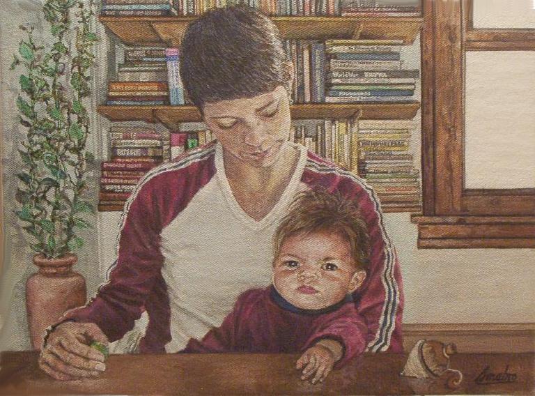 Sasha And Jade 12x16