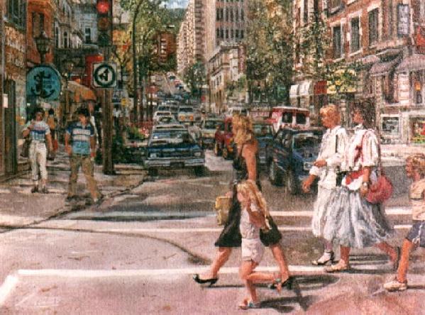 Rue De La Montagne, Montr�al