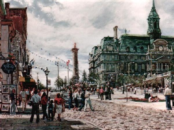 Place Jacques Cartier, Vieux Montr�al