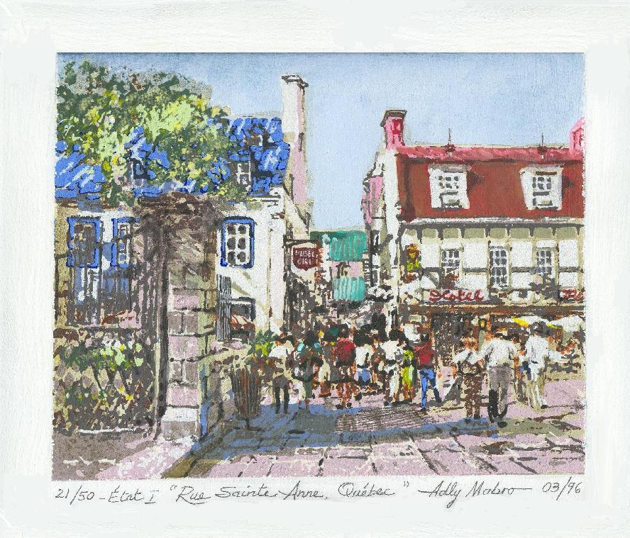 Rue Sainte Anne, Quebec