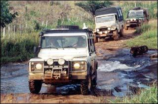 Off Road a caminho da Pen&iacute;nsula de Mara&uacute;