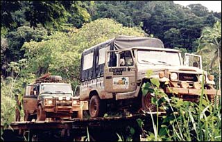 Off Road a caminho da Pen&iacute;nsula de Mara&uacute; 