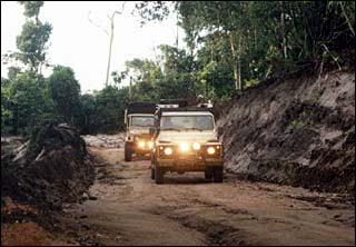 Off Road a caminho da Pen&iacute;nsula de Mara&uacute; 