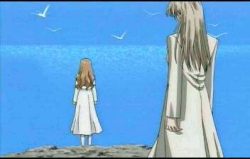 Kakyo meets Kotori for the first time.