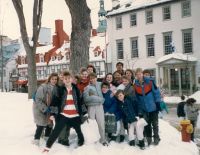 Quebec trip group shot