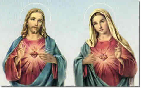 Sagrado Corazon de Jesus y Maria