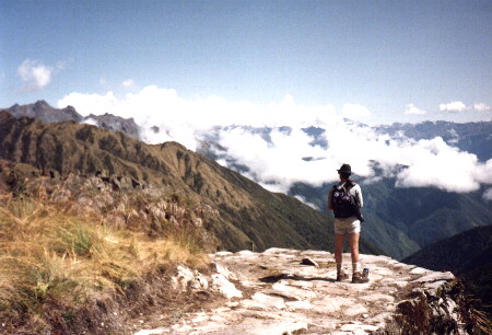 Me, on the Inca Trail in Peru...