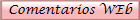 Comentarios WEb