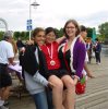 Sonia and I carry Viv
After her dragonboat race