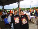 Viv & Sonia win 
ugly shirts after Dragonboat