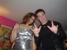 Me and Peter
ham it up on the
House Crawl