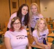 Sorority Rush 2003 -
Eugenia, Erica
Me and Brandee...
with the cool shirts
that Carlos made..
