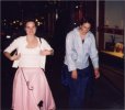 Steph and Gwen - 
our quest for Pizza