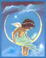 angelito en la luna