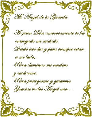 es mi oracion para mi angel!