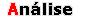 An�lise