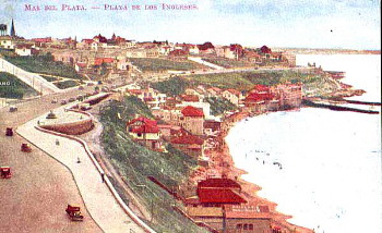  Varesse cuando era la 'Playa Saint James'- MDQ (esta la saque de internet) -- Se ve la Av. Colon y la torre de la Iglesia Stella Maris