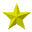 a yellow animated star